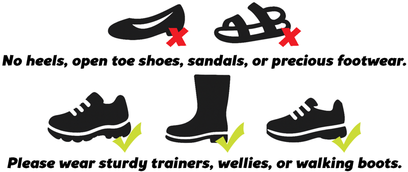 Footwear Symbols (No Heading)