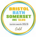 Bristol, Bath, Somerset, Gloucestershire tourism awards 2025/26 Gold Award